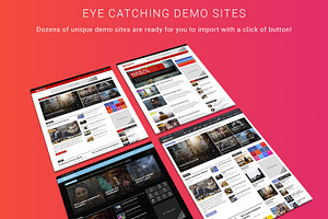 RedWaves - Modern WordPress Theme