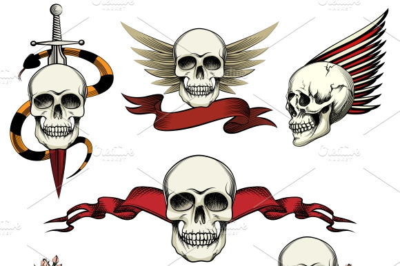 Tattoo Skull Icons