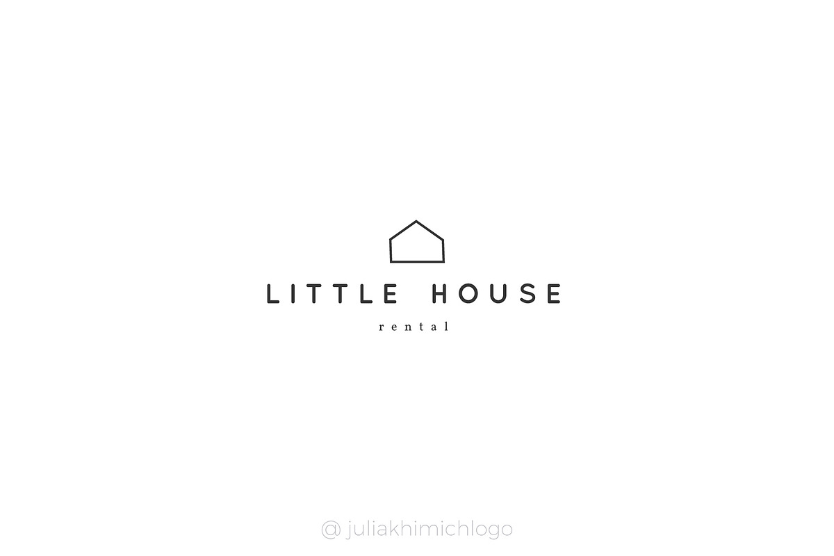Logo Pack Volume 13. Cottage Rentals, a Branding & Logo Template by Mint Air Studio (Photo 2 of 21)