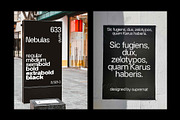 Nebulas Font, a Sans Serif Font by Supremat (Thumbnail 5 of 7)