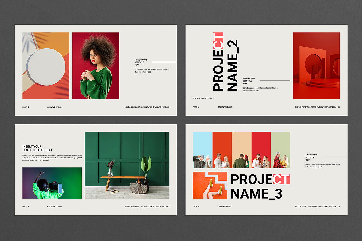 Digital Portfolio Presentation preview 3