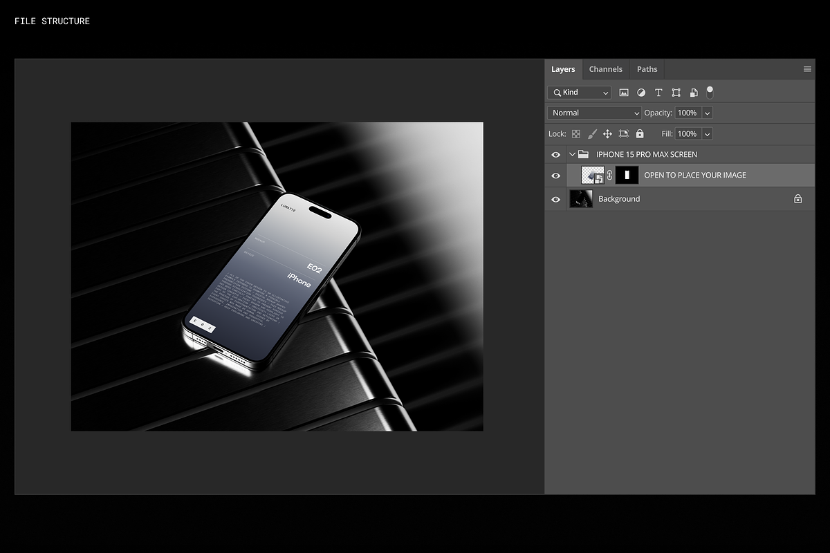iPhone Mockup E02, an iPhone Mockup by Lumatte (Photo 4 of 4)
