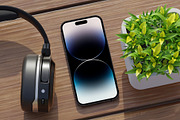 iPhone 14 Pro Max Mockup Bundles, an iPhone Mockup by Graphic Aesthetic (Thumbnail 14 of 26)