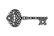 Ornamental Vintage Key SVG Bundle, an Illustration by Gaye Art (Thumbnail 5 of 31)