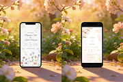 Spring Garden Aesthetic Phone Mockup, a Product Mockup by TatiMockup (Thumbnail 3 of 3)