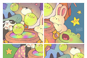 Good Mood Potion, an Animal Illustration by Anastasiya Klempach (Thumbnail 1 of 9)