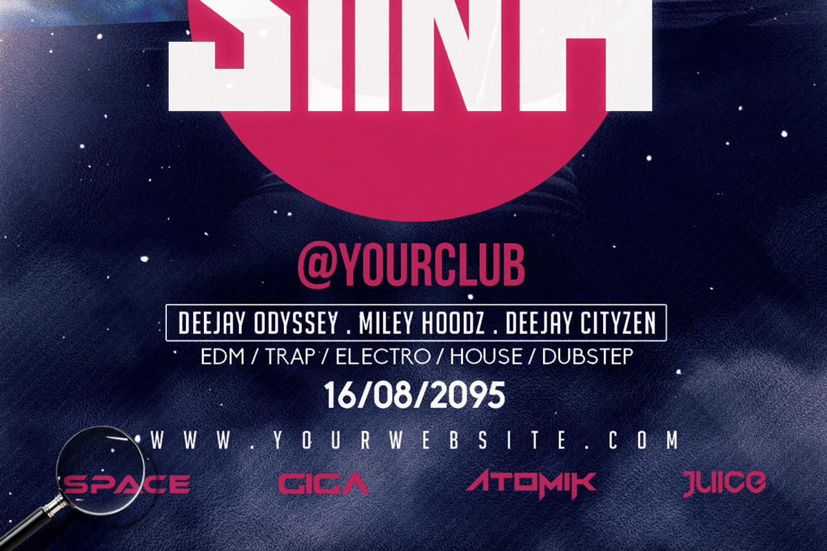 Siina | Futuristic Flyer Design, a Flyer Template by GIGA-TEMPLATE (Photo 7 of 7)