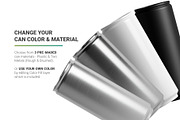 250ml Slim Can Mockup, a Packaging Mockup by AY Mock-Ups (Thumbnail 5 of 10)