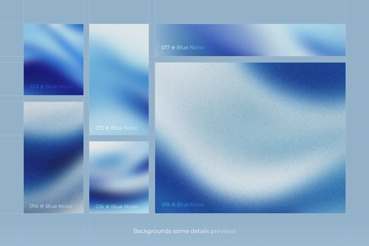Blue Noise - Background Set, a Background Graphic by Digital Blood (Photo 4 of 16)