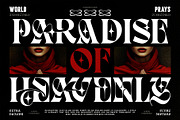 Dark Reborn Typeface, a Blackletter Font by alit design (Thumbnail 11 of 20)