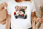 Boop the Nose Snowman PNG, a Seasonal Illustration by CraftArtStudio (Thumbnail 3 of 4)
