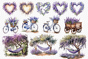 Lavender Sublimation Clipart, an Illustration by Digital Xpress (Thumbnail 3 of 3)