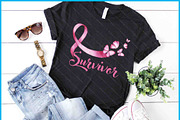 Butterflies Ribbon Survivor Awarenes, a Graphic by Creativeusart (Thumbnail 1 of 4)