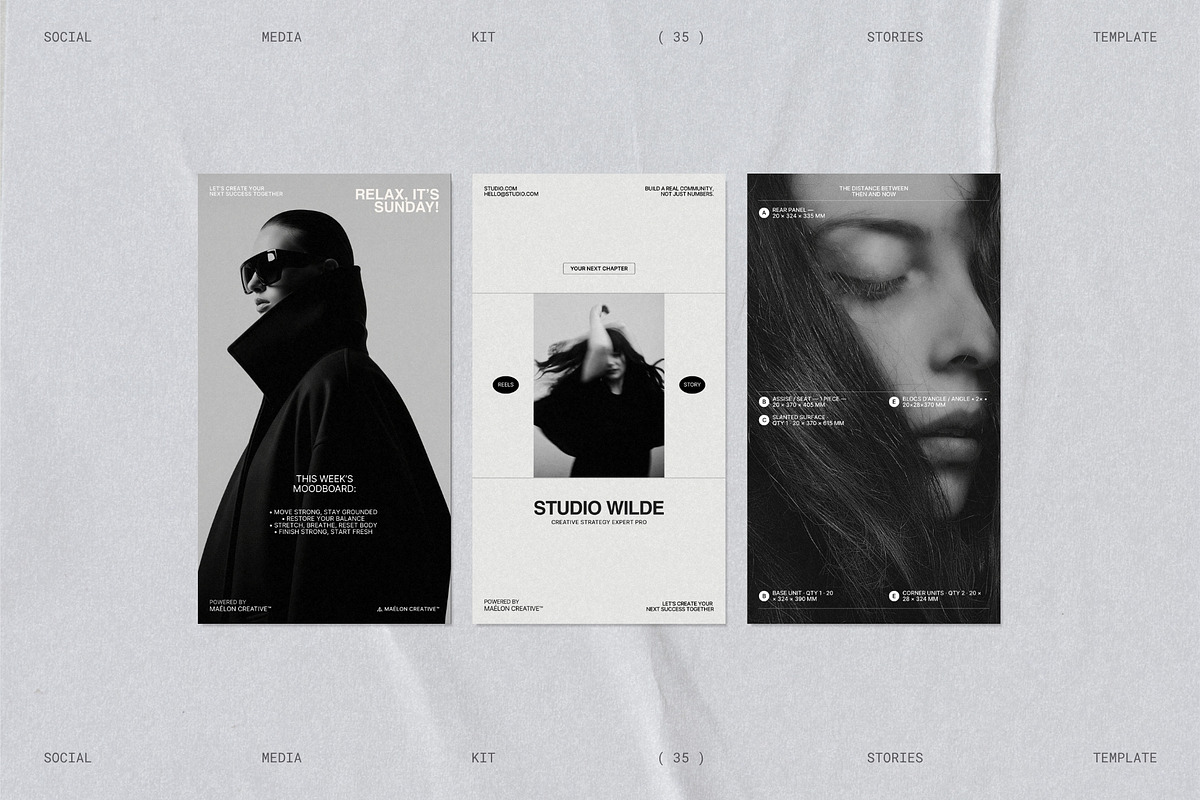 ELVO | Instagram Template (III), a Social Media Template by Prapti Design (Photo 9 of 10)