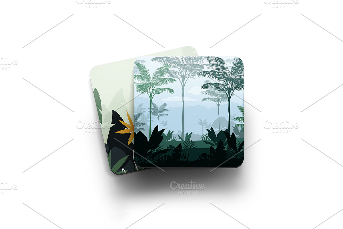 COASTERS MOCKUP SET, a Product Mockup by Moonlight Creative (Photo 11 of 13)