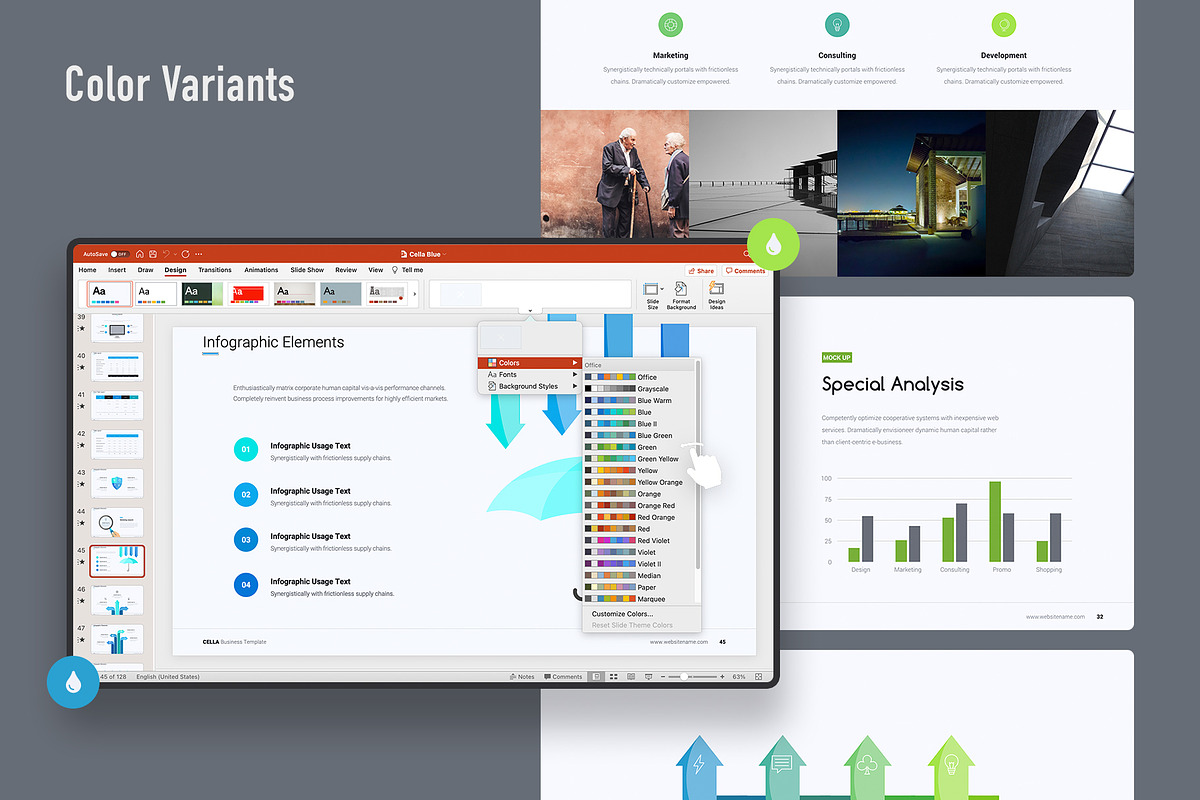 Cella - Business Clean Template, a Presentation Template by UDEA Store (Photo 6 of 19)