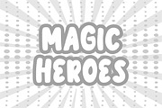 Boom Shake, a Sans Serif Font by Fourteen Letter (Thumbnail 2 of 7)