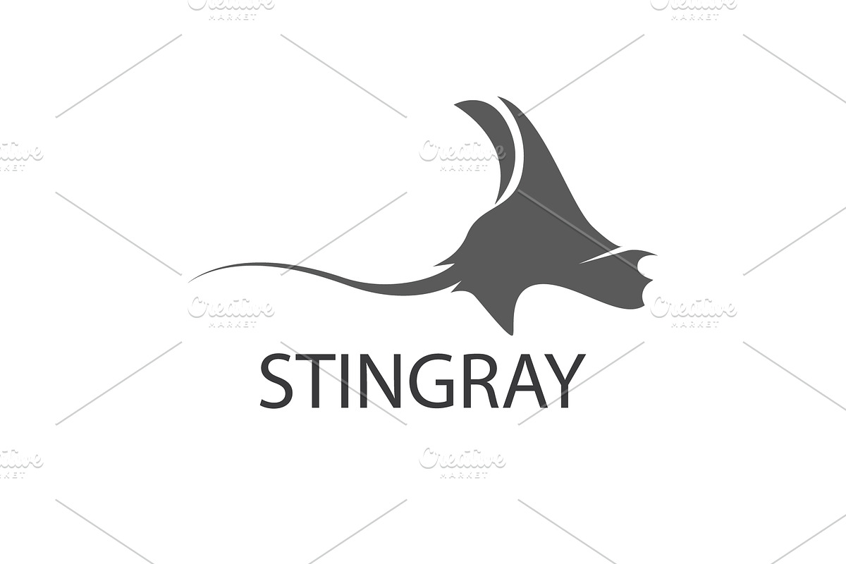 Stingray logo ilustration vector, a Branding & Logo Template by ...
