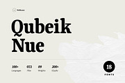 Qubeik Nue - A Premium Serif Font, a Serif Font by Webhance Studio (Thumbnail 1 of 13)