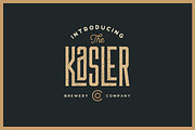 Las Valles Textured Typeface, a Sans Serif Font by Kaligra.co (Thumbnail 13 of 19)