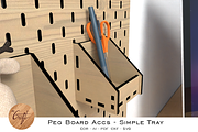 Peg Board Accessories Simple tray, a Templates & Theme by StanleyTirtoutomo (Thumbnail 7 of 10)