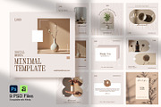 Minimalist Beauty Products Template, a Social Media Template by RamStudio2 (Thumbnail 1 of 4)