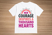 Breast cancer awareness T-shirt, an Object Graphic by hafijul (Thumbnail 1 of 3)