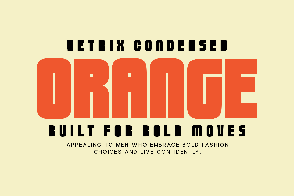 Vetrix - Bold Sans Serif Font, a Sans Serif Font by roomspace creative lab (Photo 9 of 11)
