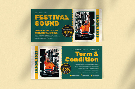 Festival Sound Gift Voucher