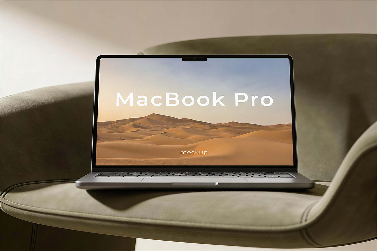 MacBook Pro Mockup, a Product Mockup by Pitchlook.Studio (Photo 4 of 4)