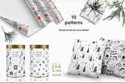 Holly Jolly. Winter doodles, an Object Graphic by Dinkoobraz (Thumbnail 5 of 8)
