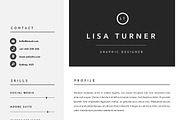 3 Page Resume Template | INDD + DOCX, a Resume Template by Basic Creations (Thumbnail 4 of 5)