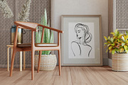 One Line Woman Flower Illustration, a Person Illustration by Vibrand Studio (Thumbnail 6 of 11)