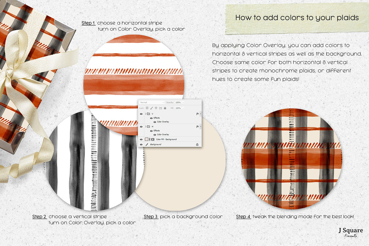 Plaids & Stripes Pattern Generator, a Pattern Graphic by JSquarePresents (Photo 8 of 10)