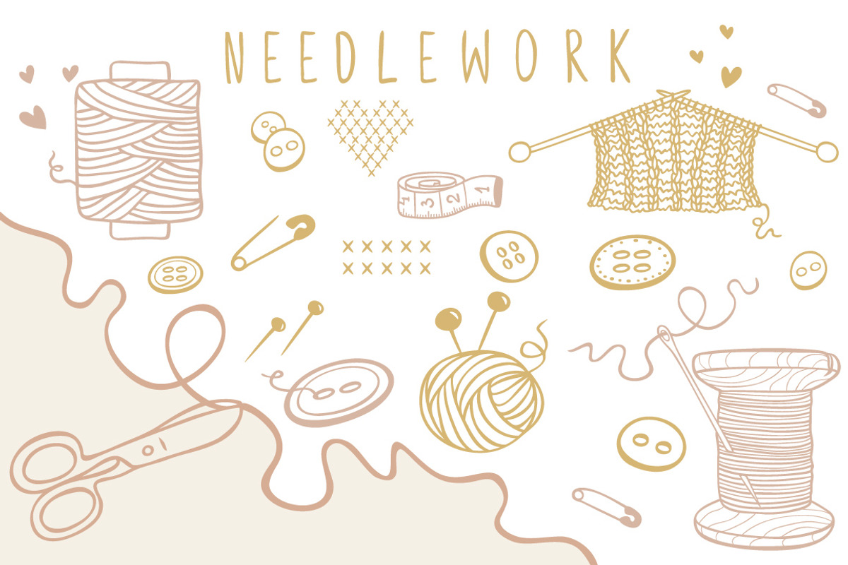 Needlework, an Illustration by JulianArt (Photo 3 of 4)