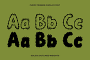 Furry Friends Cartoon Display Font, a Handwritten Font by Sarah Baker (Thumbnail 2 of 8)