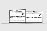 Isometric laptop mockup, a Mac Mockup by Graphicbars (Thumbnail 9 of 20)