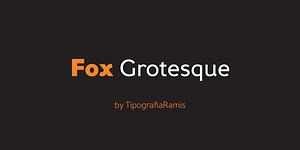 Fox Grotesque