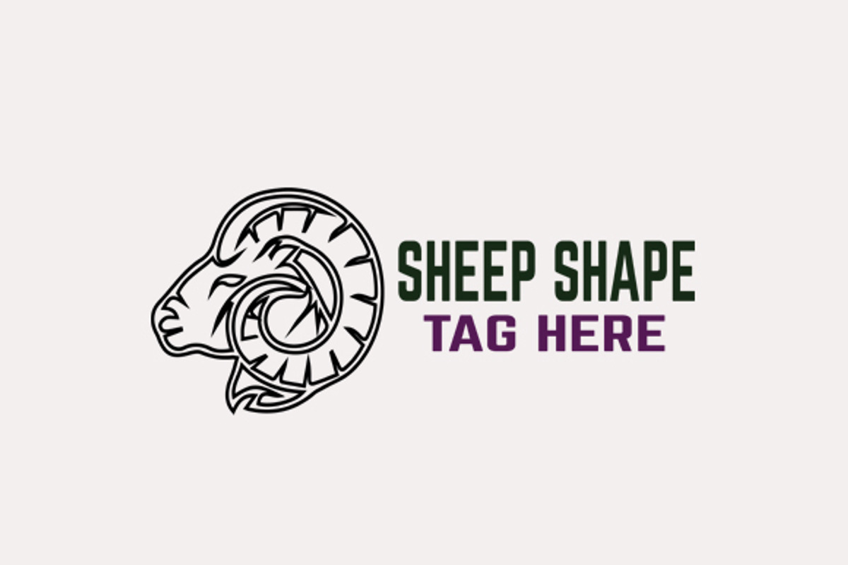 Sheep Shape Logo, a Branding & Logo Template by sologeek (Photo 1 of 3)