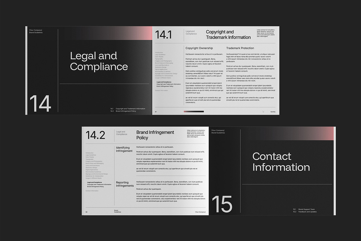 Brand Guidelines - Unioon, a Brochure Template by fakhroo (Photo 17 of 20)