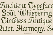 Mythgrove Medieval Display Font, a Serif Font by Letterhend Studio (Thumbnail 2 of 9)
