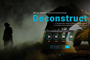 Deconstruct Coming Soon template, a Templates & Theme by Kayytechin Shop (Thumbnail 1 of 5)