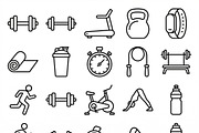 Bundle Vector EPS Sporty Outline, an Outline Icon by adenpinkstore (Thumbnail 13 of 14)