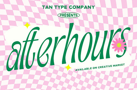 TAN - AFTERHOURS, a Sans Serif Font by TanType