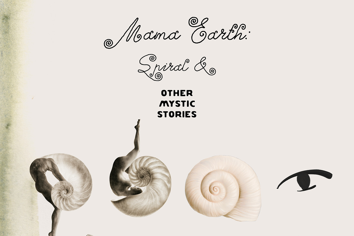 MAMA EARTH Mystic Spiral Textures, an Object Graphic by Lana Elanor (Photo 9 of 17)