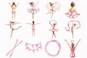 Gymnastics Clipart, an Illustration by Design Market (Thumbnail 3 of 5)
