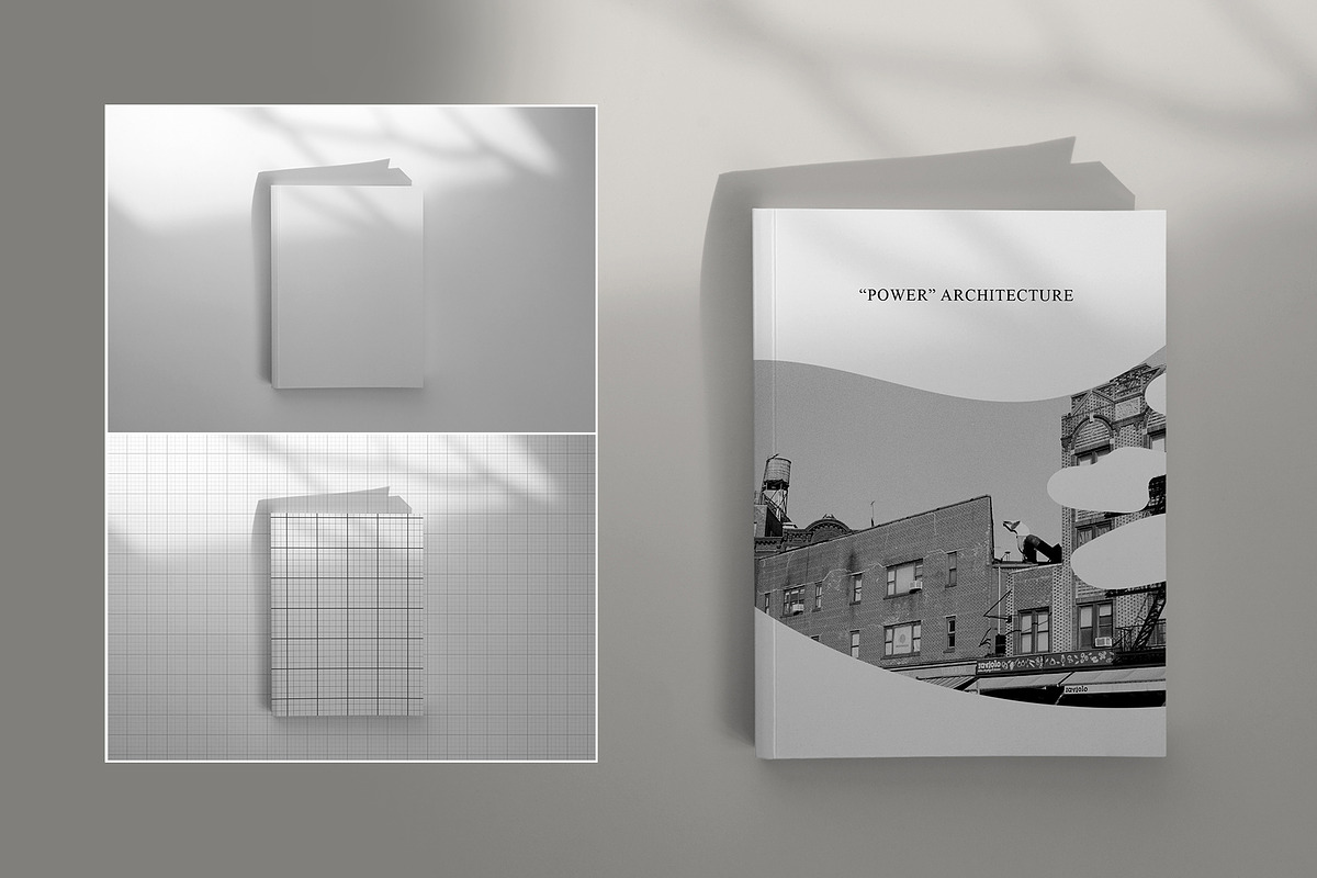 Magazine, Book Mockup Set, a Books & Magazine Mockup by bazarova (Photo 4 of 16)