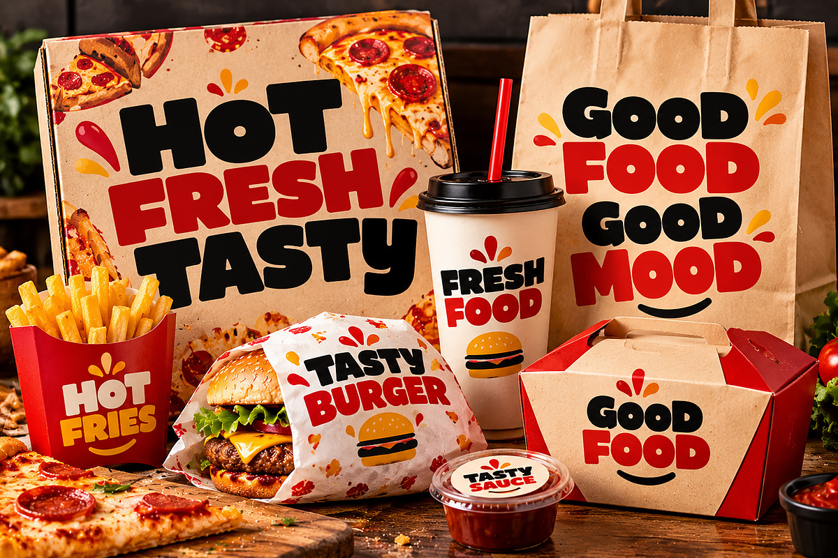 Food Chunky, a Slab Serif Font by Wow Magic (Photo 4 of 5)