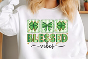Retro Coquette St Patrick's Day PNG, an Illustration by CreationArt (Thumbnail 2 of 4)