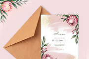 Protea - Wedding Invitations Suite, an Invitation Template by Khryna Designs (Thumbnail 5 of 5)